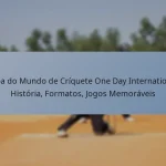 Copa do Mundo de Críquete One Day International: História, Formatos, Jogos Memoráveis