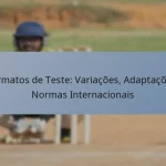 Formatos de Teste: Variações, Adaptações, Normas Internacionais