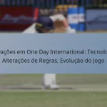 Inovações em One Day International: Tecnologia, Alterações de Regras, Evolução do Jogo