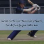 Locais de Testes: Terrenos icónicos, Condições, Jogos históricos