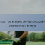 Registos T20: Maiores pontuações, Melhores desempenhos, Marcos
