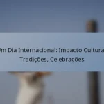 Um Dia Internacional: Impacto Cultural, Tradições, Celebrações